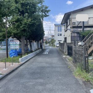 前面道路（南側より） (周辺)